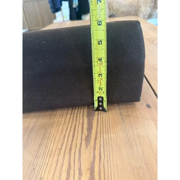 NWT Ralph Lauren Canvas Tote Bag Horse Embroidery Purse Handbag Brown Accents - Picture 9 of 9